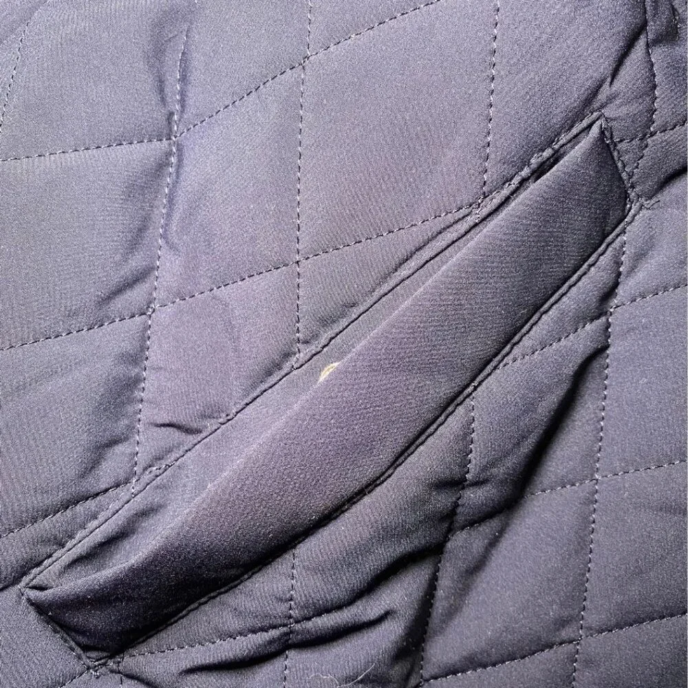 TOMMY HILFIGER Quilted Jacket Navy Size XXL - Picture 8 of 11